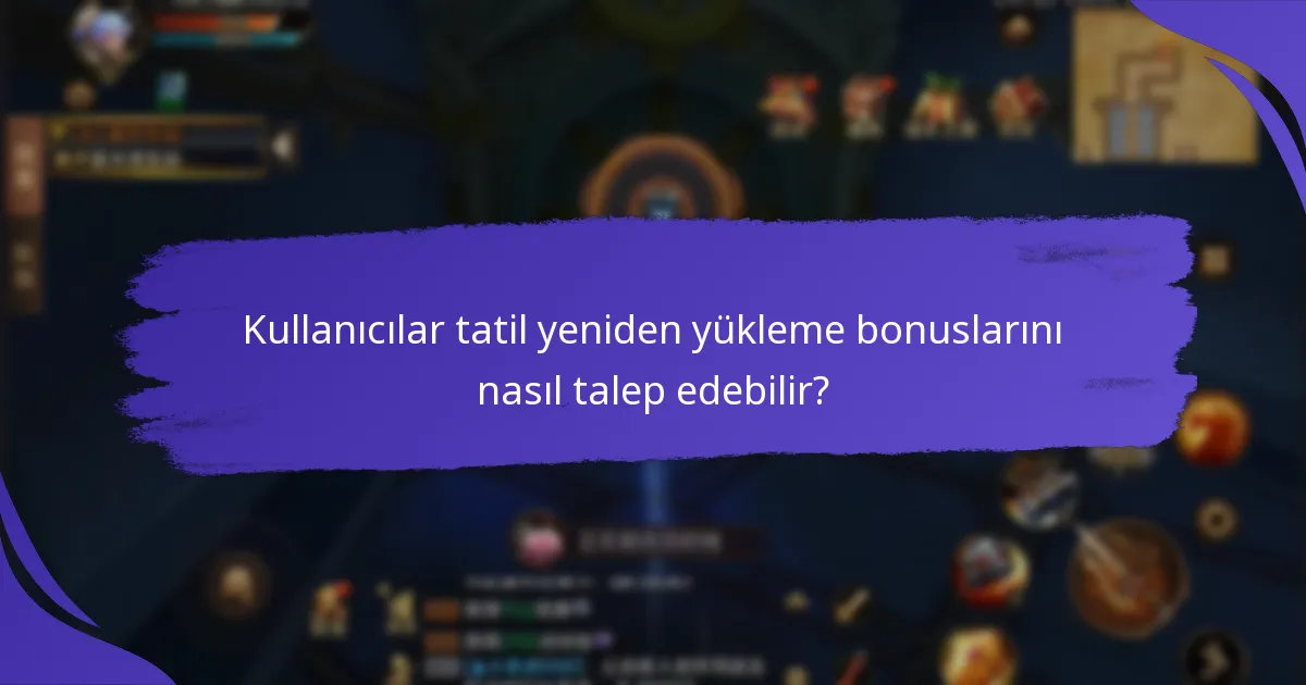 Tatil sezonunda hangi tür ödüller mevcuttur?